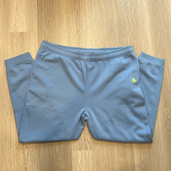 Carhartt Light Blue Sweatpants Joggers Men's 2XL - Picture 1 of 7
